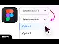 Create a DROPDOWN MENU in Figma (Tutorial)
