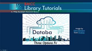 Database Selection 3 Options