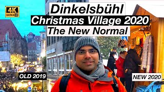 Dinkelsbühl: A Christmas Village of 2020, a post pandemic Christmas Market. The New Normal !!!