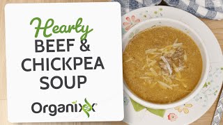 Hearty Beef \u0026 Chickpea Soup