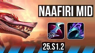 NAAFIRI vs YONE (MID) | Rank 3 Naafiri | BR Grandmaster | 25.S1.2