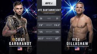 Cody garbrandt vs TJ Dillashaw full fight (ufc 217)