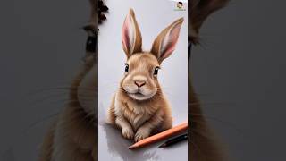 🐇🐇drawing rabbit color full ||® #drawing #rabbit #shortvideo #trending