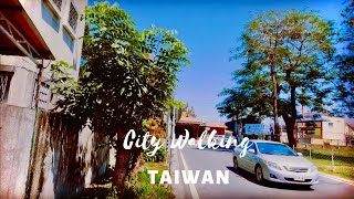 City Ambience | Taiwan Walk  |  Pingtung city | Travel Video 4K