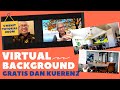 ZT#37. DOWNLOAD VIRTUAL BACKGROUND ZOOM GRATIS | 5 MENIT TUTORIAL ZOOM.