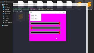 Java RGB mixer