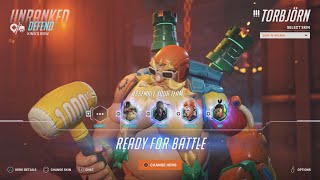 Overwatch 2 Torbjorn Gameplay No Commentary) (Ps5) (1080p 60)