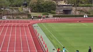 2015年度第1回京都陸協記録会　女子800m2組