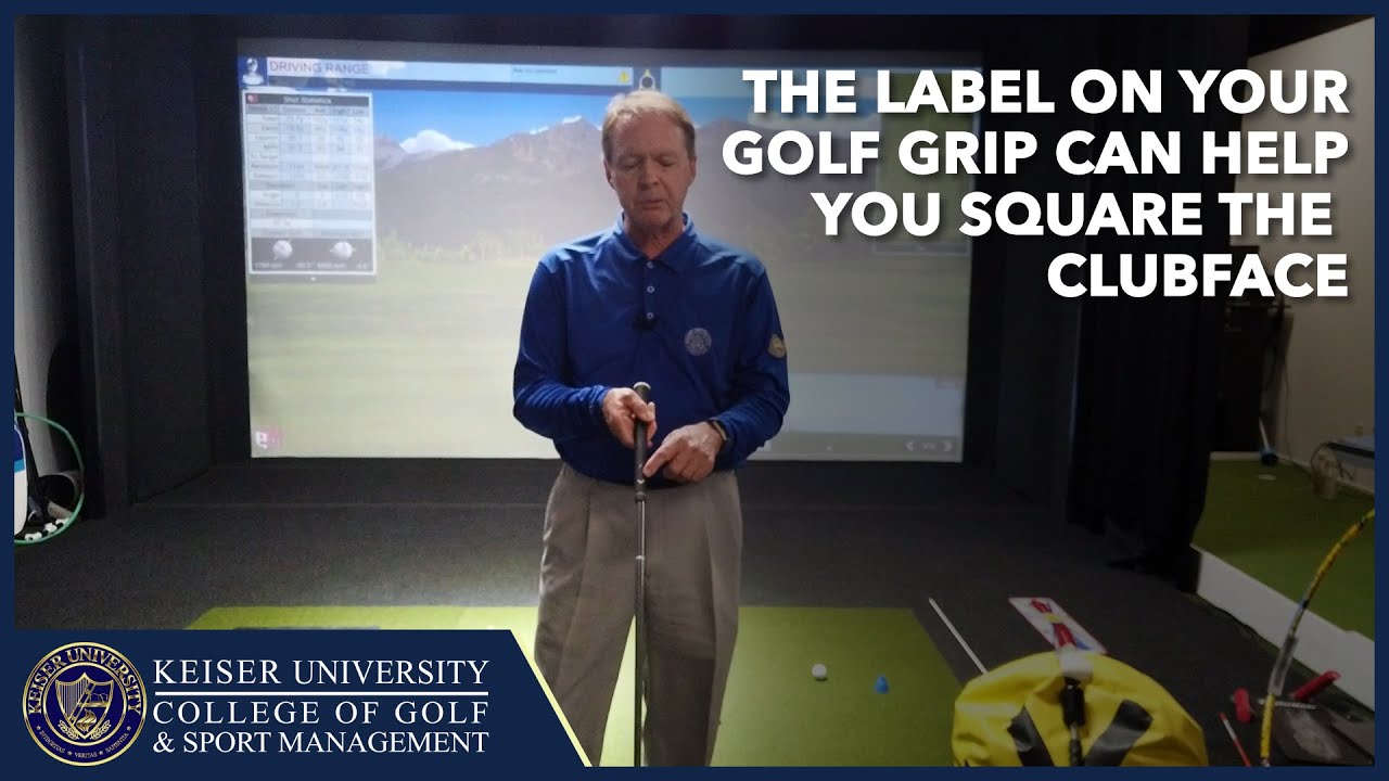 How The Label On Your Golf Grip Can Help You Square The Clubface ...