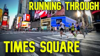 NEW YORK Half-Marathon (2022) - Running Through Times Square