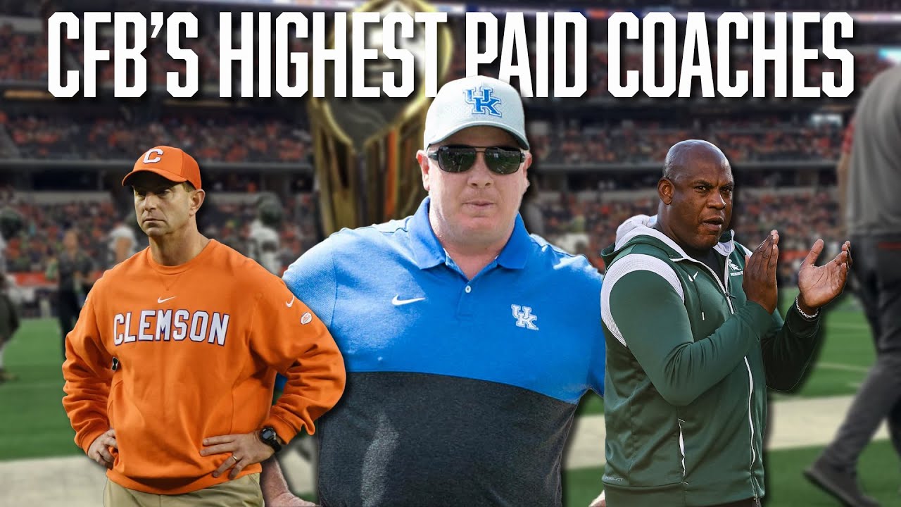 College Football’s Highest Paid Coaches | SEC Football | Big Ten ...