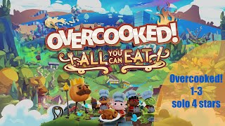 Overcooked! All You Can Eat | Overcooked! | 1-3 | solo 4 stars 單人4星 | 胡鬧廚房 全都好吃