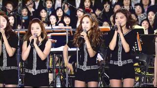 110514 SNSD - Hoot, Talk \u0026 Gee @ PyeongChang Winter Olympic Concert