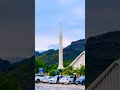 Faisal Masjid Islamabad Beautiful View during Rain in Ramzan Mubarak #viral #shortsvideo #faisal