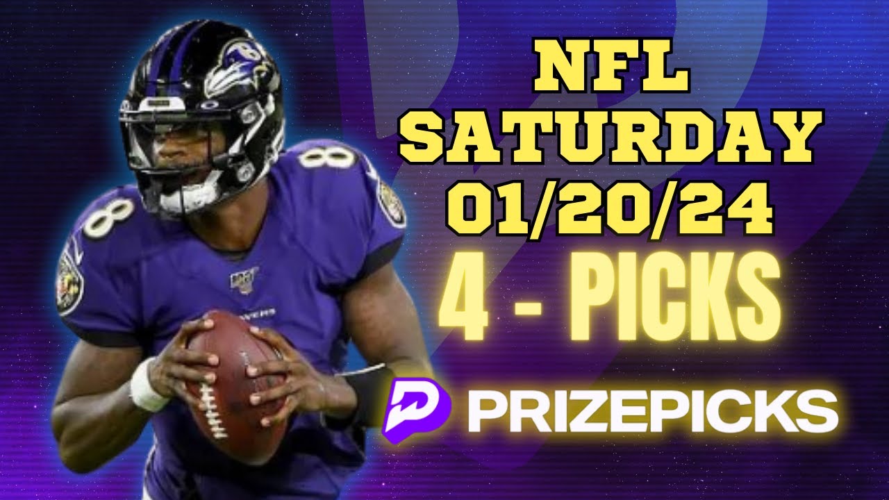 #PRIZEPICKS | BEST #NFL PLAYER PROPS FOR SATURDAY | 01/20/24 | BEST ...