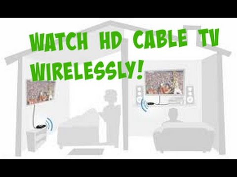 How to connect TV wireless to HD cablebox / bluray from another room How to connect TV wireless to HD cablebox / bluray from another room