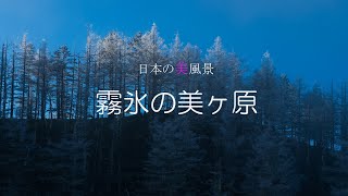 日本の美風景　霧氷の美ヶ原