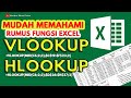 🔴 MEMAHAMI RUMUS FUNGSI EXCEL - VLOOKUP-HLOOKUP ‼️‼️