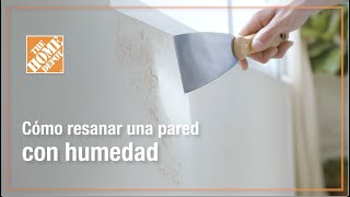 Cómo resanar una pared con humedad | Pinturas