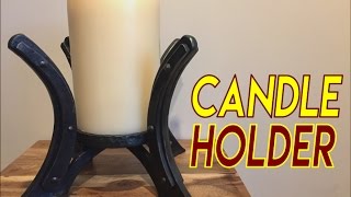 Forging a MASSIVE Candle Holder