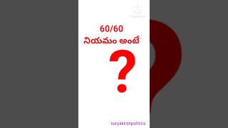 ౬౦/౬౦ నియమం అంటే | 60/60 Rule