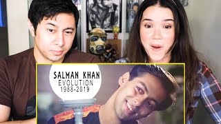 SALMAN KHAN EVOLUTION (1988-2019) | Reaction | Jaby Koay