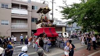 2018出来町天王祭後日～王羲之車