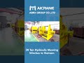 Aicrane 30 Ton Hydraulic Mooring Winches On The Way to Vietnam