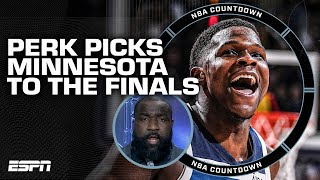 The Timberwolves are going to the NBA Finals! - Kendrick Perkins is convinced 🏆