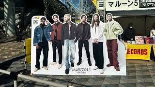 Maroon 5 in Asia 2025 - Tokyo at TOKYO DOME 東京ドーム DAY1 2025年2月6日 場外の現地映像