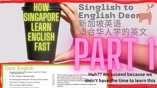 新加坡人的英语怎么进步得这么快Singlish to English - Learn English Fast Part 1 - How to Break up English Sentences