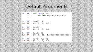 Tutorial 13. Python Functions