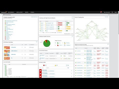 SolarWinds NPM: your complete network monitoring solution