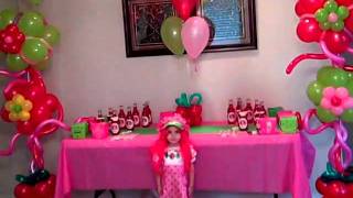 Strawberry Shortcake Themed Birthday Party