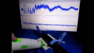 超音波を利用した表面検査実験　Ultrasonic experiment