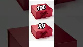 Choose your gift #100 or 99 #shortvideo #yttrending #gift #4k