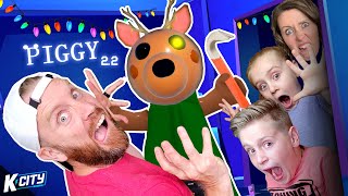Piggy Home Alone: Attack of the ROBLOX REIGNDEER!!! K-CITY GAMING