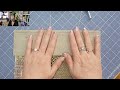 dds slow stitching saturday vlog 3 how to hand sew borders on a project slowstitching sashiko