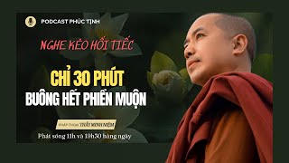 Rất Hay: Cách Buông Hết Phiền Muộn, Lo Âu | Thầy Minh Niệm | Phúc Tịnh