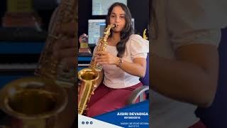 Dwapara Kannada song || Saxophone || Instrumental || Aisiri Devadiga || Krishnam Pranaya Sakhi ||