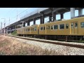 【山陽本線】jr西日本　地域色105系電車　ｵｶf 07編成 ｵｶf 12編成