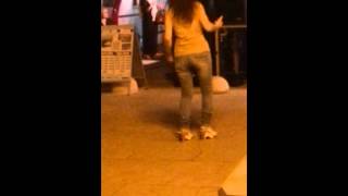 Random dancing in the middle in Croatia.