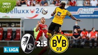 3. Liga: Torspektakel im Dreisamstadion - Freiburg II gegen Dortmund II | SWR Sport