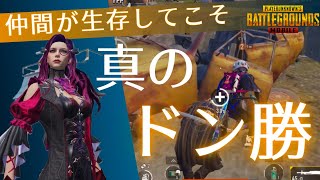 【PUBGMOBILE】仲間が生存してこそ真のドン勝【PUBGモバイル】