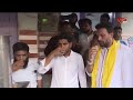 కాకా హోటల్ లో టీ తాగిన నారా లోకేష్ nara lokesh at kaka hotel tone news