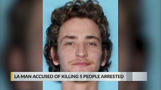 Louisiana man kills five people