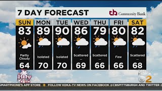 KDKA-TV Morning Forecast (7/4)