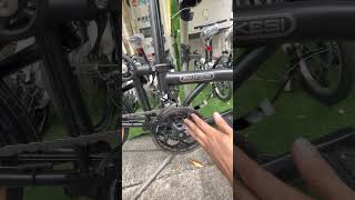 🎉外銷版2023四代pikes  PAIKESI （啞黑）18速 摺車（非 Brompton ）有最大齒比5.5=摺車60/11T，有速度；又有最細齒比1.1=摺車53/48T，有爬坡力