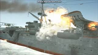 Silent Hunter 3 Battle: IJN Mogami vs USS Phoenix