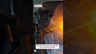 🌟🎥 Installation Dashcam TiESFONG M10max, 2K, 4CH, dans une Voiture 🚗 Chez Tech360 a Casablanca Maroc